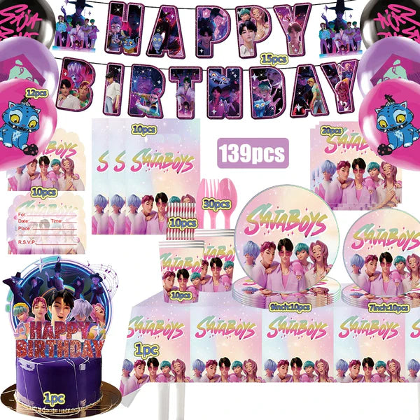 Pack anniversaire - Saja Boys - 209 Pièces