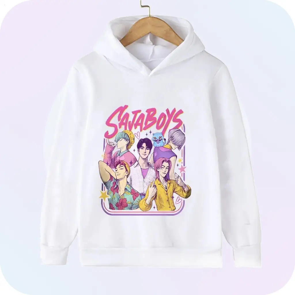 Sweat à Capuche - Saja Boys - Style Manga Vintage
