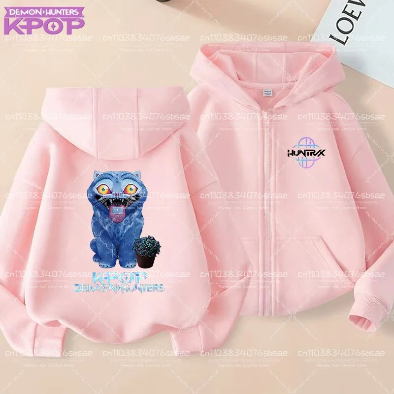 Sweat à capuche Derpy - Rose