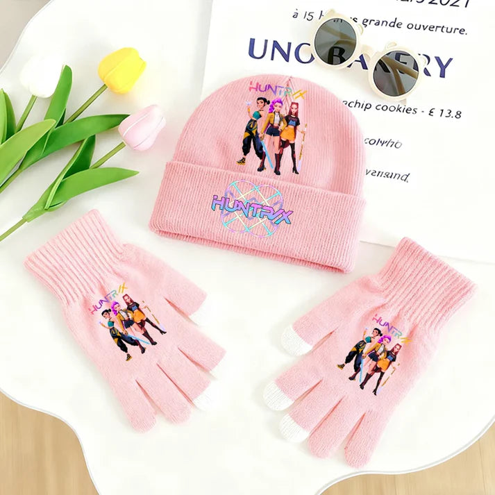 Set Bonnet + Gants "Huntrix"