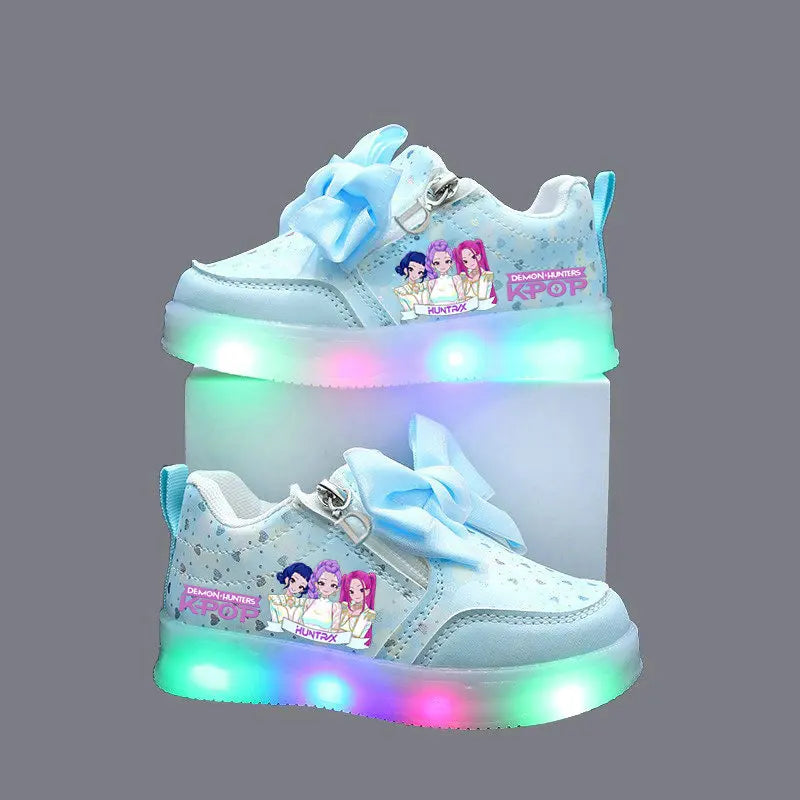 Chaussures LED Huntrix Bleu