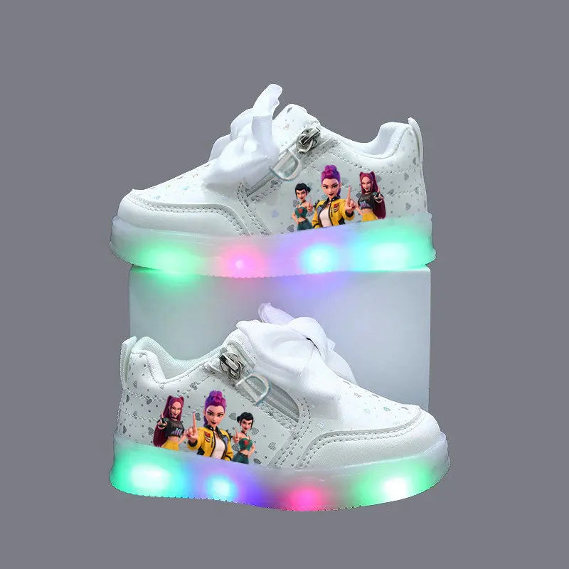 Chaussures LED Huntrix Rose