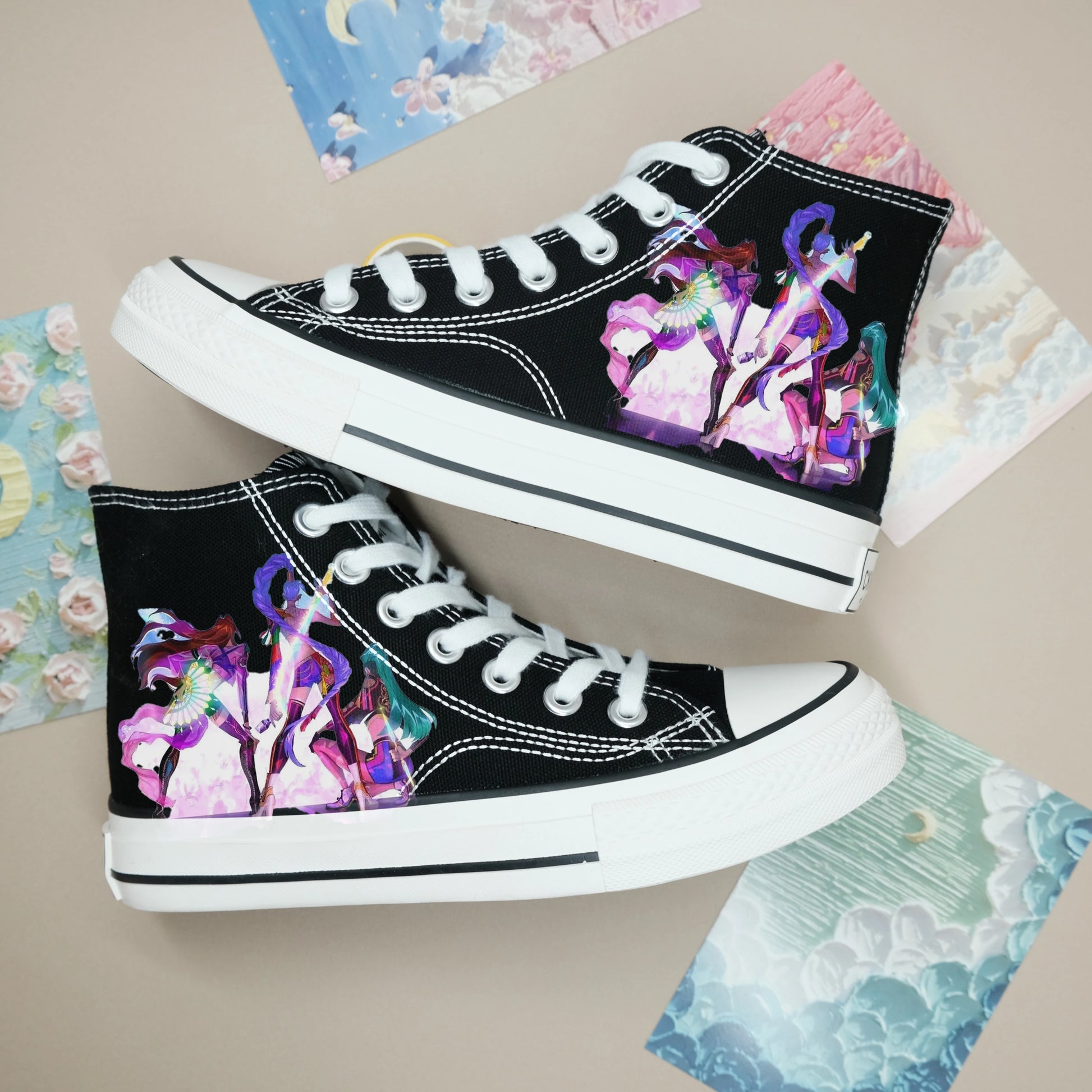 Chaussures Sneakers Huntrix Chasseresses Noir