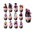 Mini cupcake toppers anniversaire Huntrix - Saja-Boys.fr