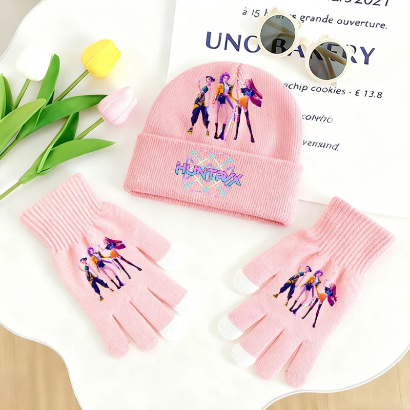 Set Bonnet + Gants "Huntrix"