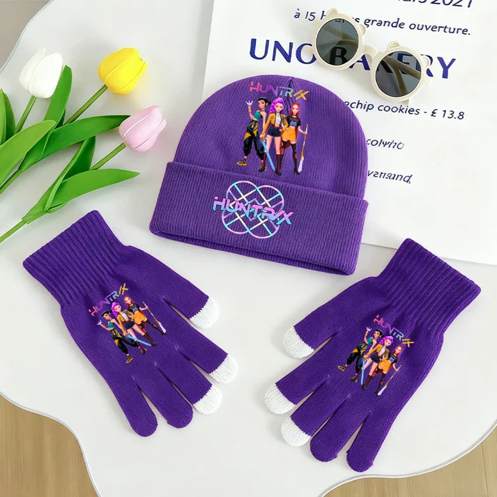 Set Bonnet + Gants "Huntrix"