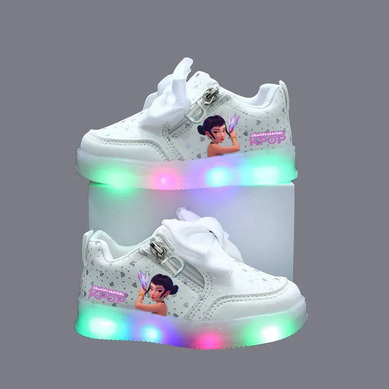 Chaussures LED Zoey Blanc