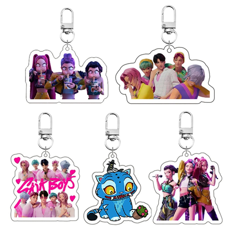 Collection Porte-clés Kpop Demon Hunters