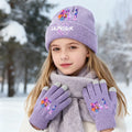 Set gants bonnet écharpe Huntrix