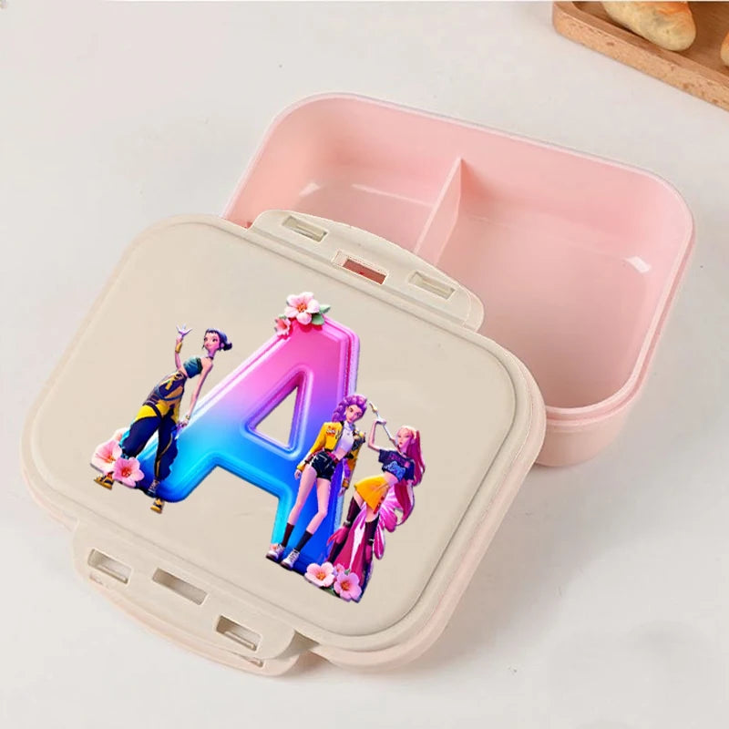 Lunch Box Huntrix – Boîte Repas Personnalisée (A à Z)