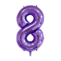 Ballon Anniversaire Huntrix Chiffre 8