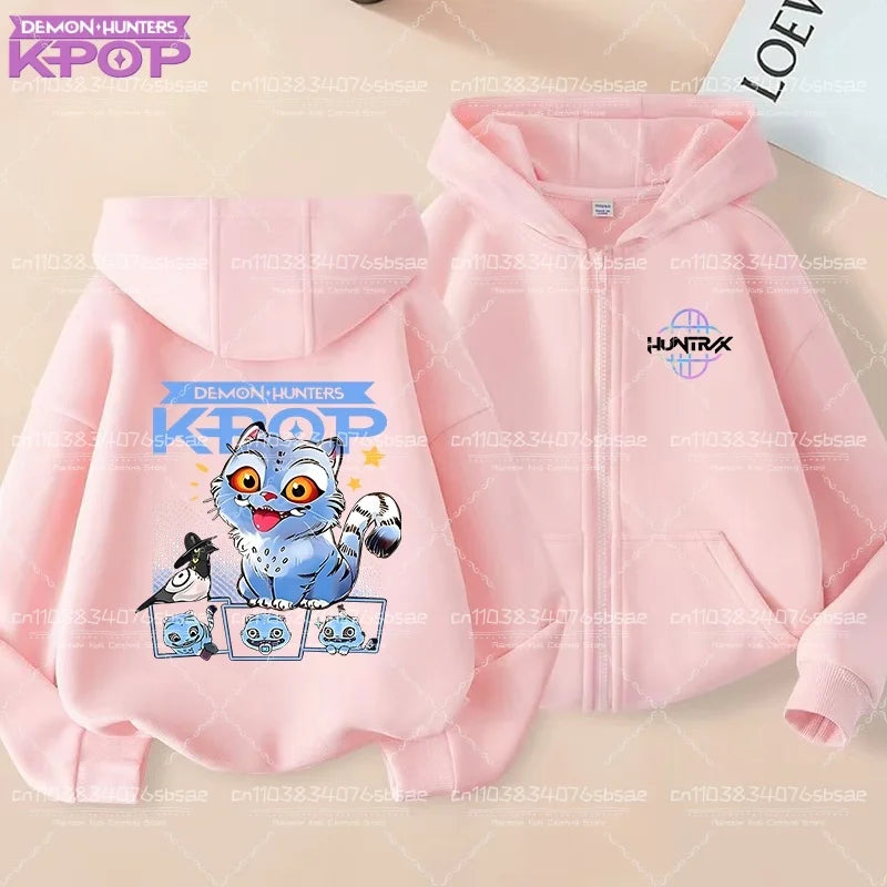 Sweat à capuche Derpy - Rose