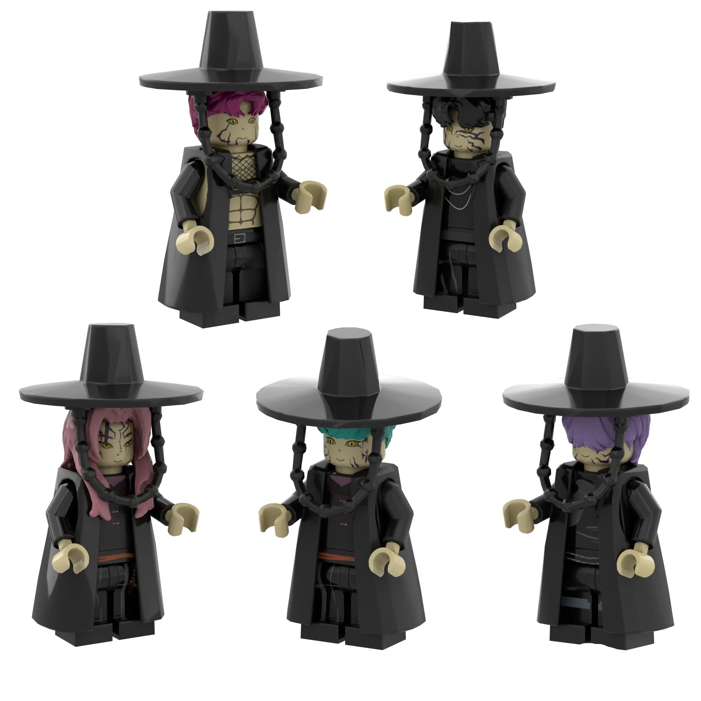 Figurines Saja Boys “Your Idol” – Compatibles Lego | Demon Hunters 1 Figurines Saja Boys “Your Idol” Lego