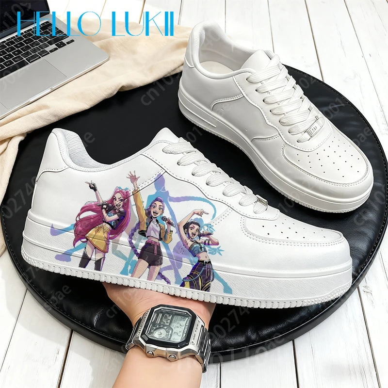 Chaussures Huntrix – Sneakers Style Demon Hunters - Adulte 5 Chaussures Huntrix – Sneakers Style Demon Hunters - Adulte