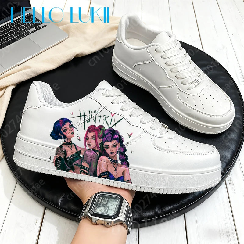 Chaussures Huntrix – Sneakers Style Demon Hunters - Adulte 6 Chaussures Huntrix – Sneakers Style Demon Hunters - Adulte