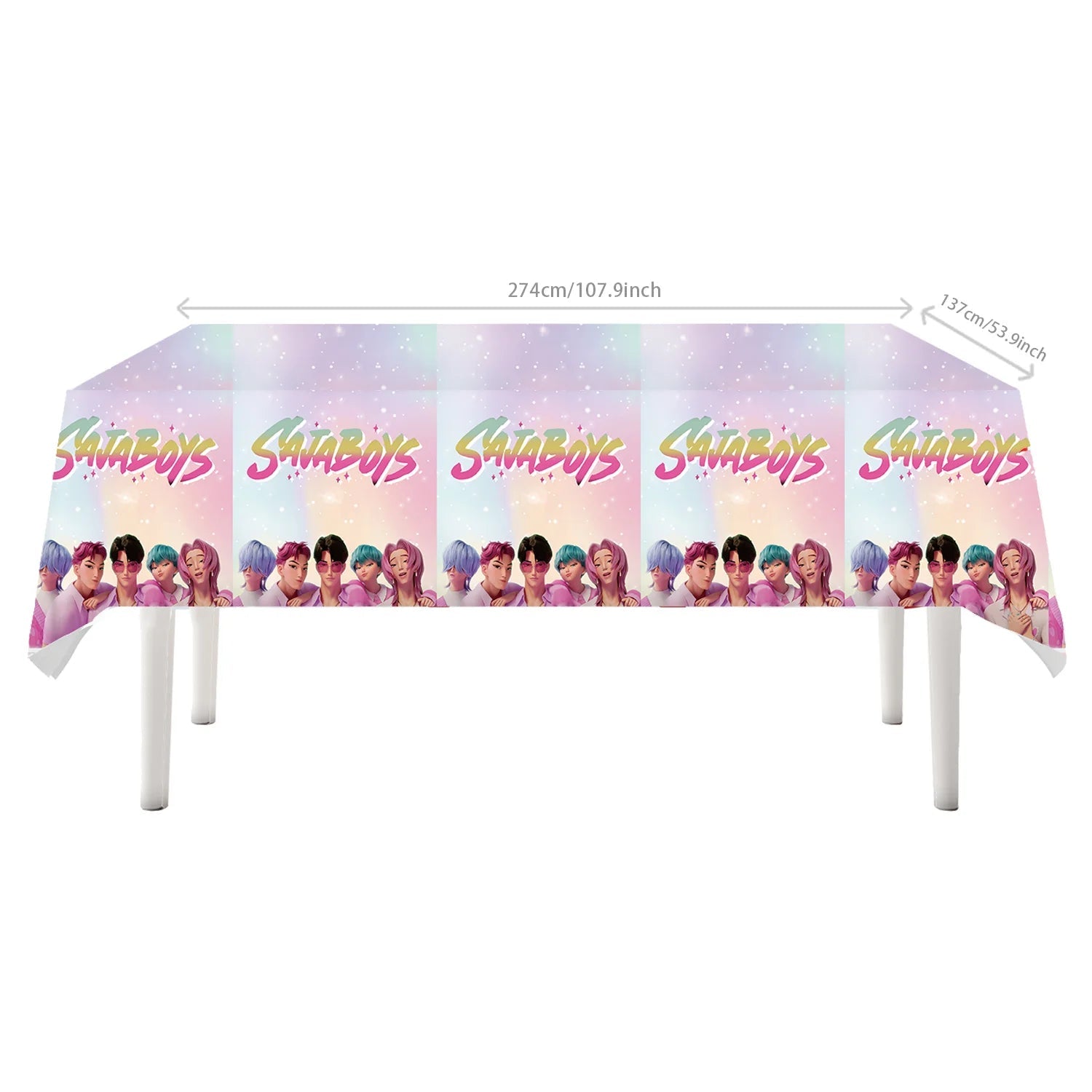 Nappe anniversaire - Saja Boys 1 Nappe anniversaire - Saja Boys