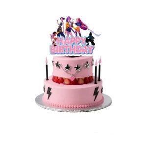 Cake topper anniversaire Huntrix - Saja-Boys.fr