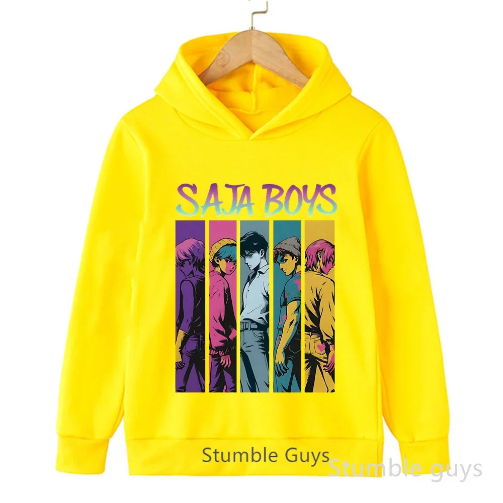 Sweat à capuche - Saja Boys 6 Sweat à capuche - Saja Boys - Jaune