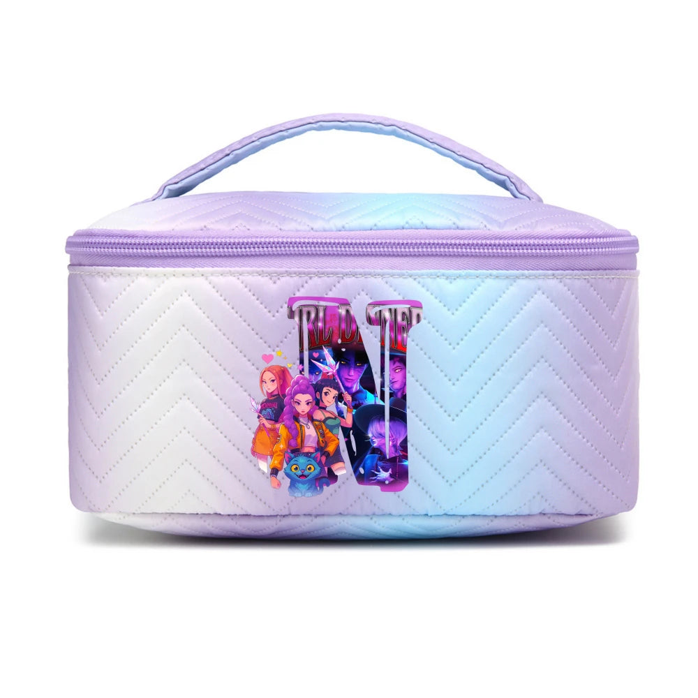 Trousse de Voyage Huntrix – Lettre Personnalisée A à Z 14 Trousse de Voyage Huntrix – Lettre N