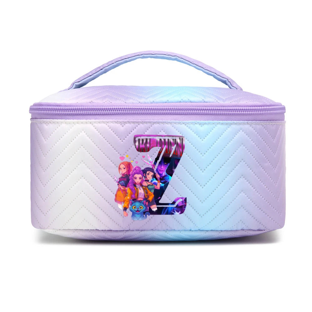 Trousse de Voyage Huntrix – Lettre Personnalisée A à Z 26 Trousse de Voyage Huntrix – Lettre Z