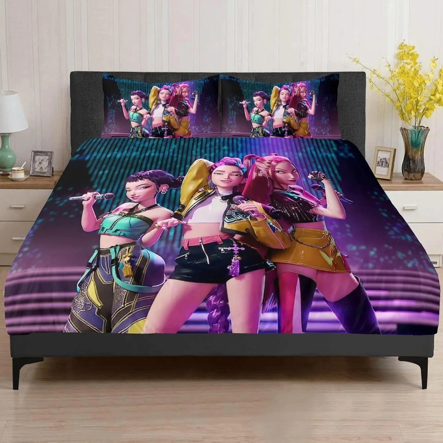 Parure de Lit Huntrix & Derpy - 4 Designs × 4 Tailles 2 Parure de Lit Huntrix & Derpy - 4 Designs × 4 Tailles – Image 2