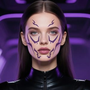 Tatouages Temporaires Marques de Démons – Kpop Demon Hunters (3 Modèles)