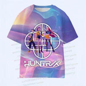T-Shirt Harajuku 3D Huntrix