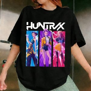 T-Shirt Huntrix Enfant noir