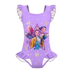 Maillot de bain Huntrix mauve