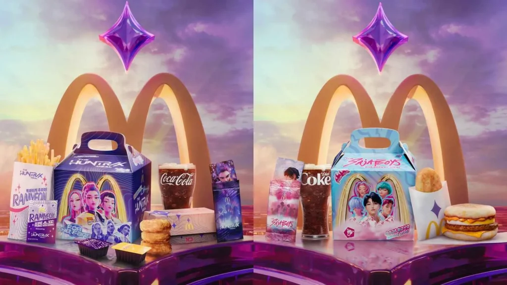 Huntrix meal Mc Donald's