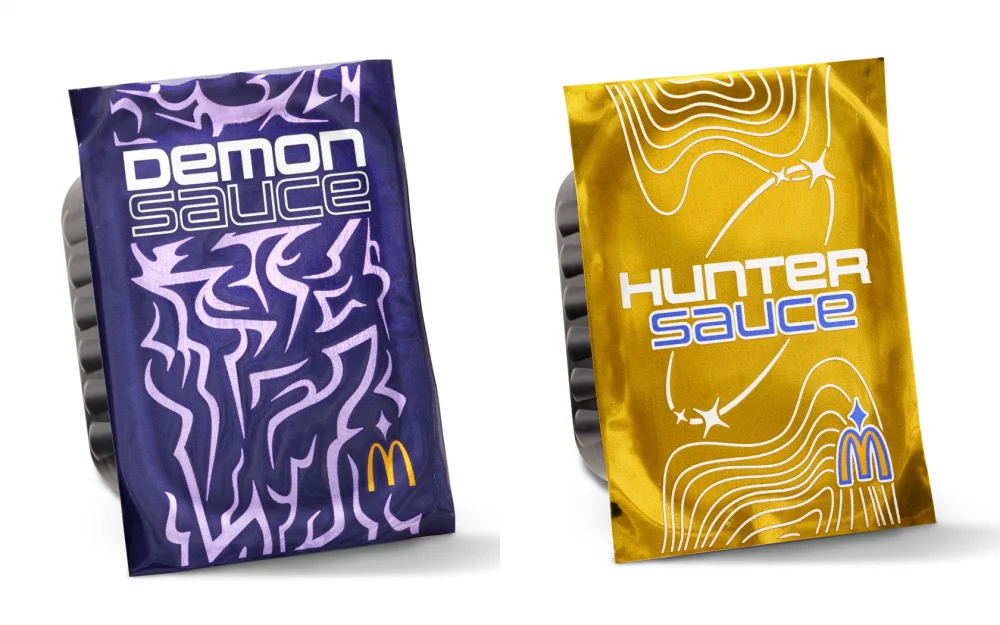 Sauces Huntrix meal Mc Donald's