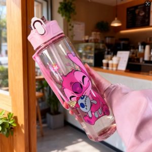 Stitch 2 Gourde Stitch rose 750ml